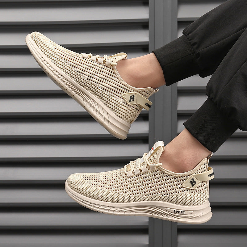 🔥🔥Gran oferta🔥👟【39-44】Zapatos casuales de moda antideslizantes de malla transpirable y cómodos para hombre