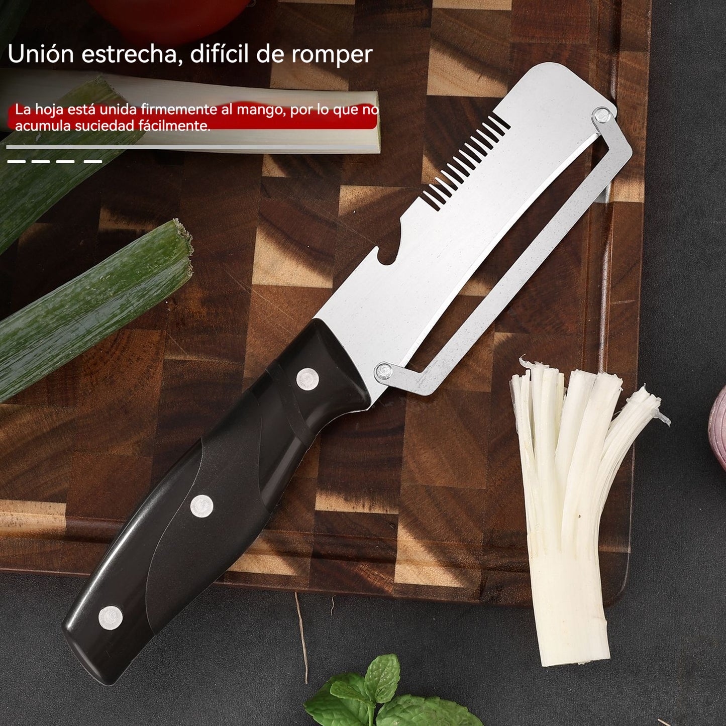 🔥3 artículos por solo 24 euros🧅🔪 Pelador de cocina multifuncional 3 en 1: ¡Pela, corta y abre tapones de botellas!