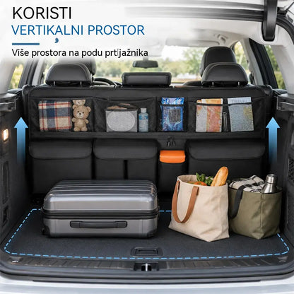 🚗 Vješalica za organizaciju prtljažnika automobila — Oslobodite prostor na podu prtljažnika i organizirajte svoje stvari! ✨📦