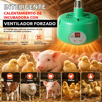 🌡️💡🐣Lámpara de calor inteligente de temperatura constante para la cría de mascotas