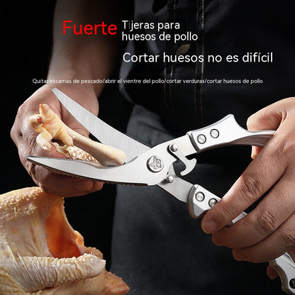🍖Tijeras de cocina desmontables, aptas para aves y huesos.