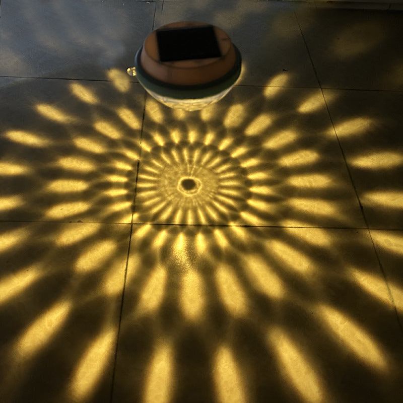 Luz flotante LED solar para piscinas