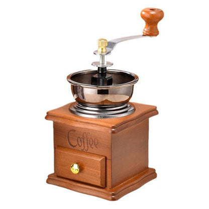 💥💥Mini molinillo de café retro de manivela para el hogar