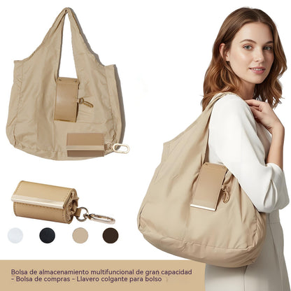 【venderse como panqueques】Nueva bolsa de compras para mujer de gran capacidad