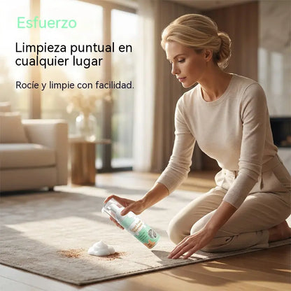 🧼 【100 ml + toalla】💧🧽Espuma limpiadora de alfombras domésticas！