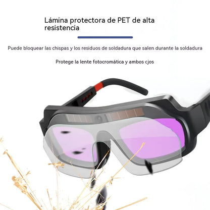 🥽Gafas de Soldadura con Oscurecimiento Automático ⚡ Energía Solar, Sin Carga