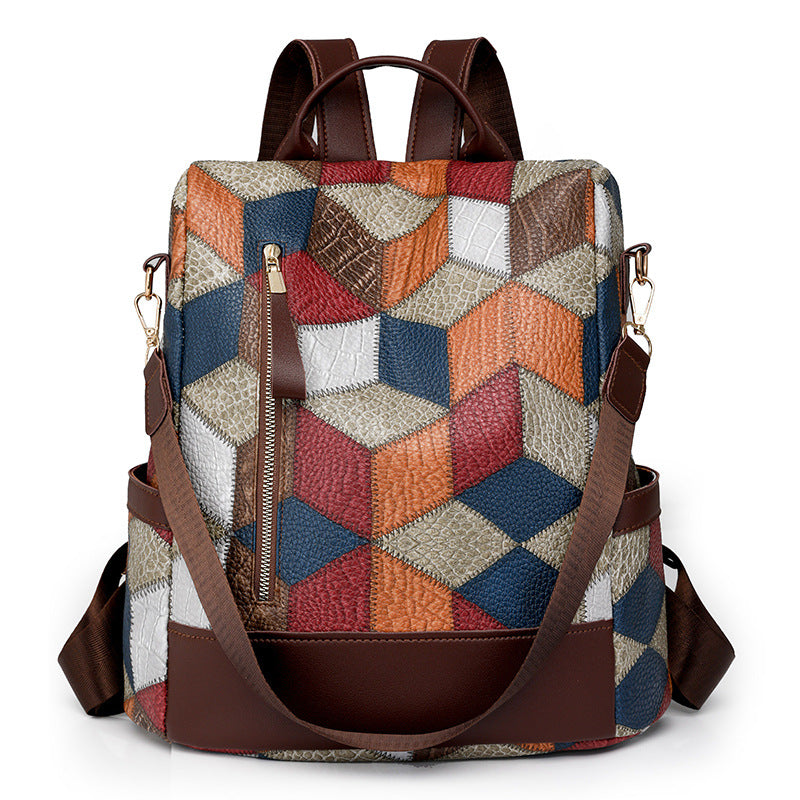 💖✨ Mochila retro de gran capacidad de moda para mujer nueva 2026.
