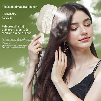 📢📢Különleges ajánlat!! ⏰Elektromos masszázsfésű légzsákos spray-vel és illóolajjal, hajfésű tápláláshoz és permetezéshez✨🔥