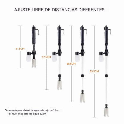 Limpiador eléctrico de grava para acuarios