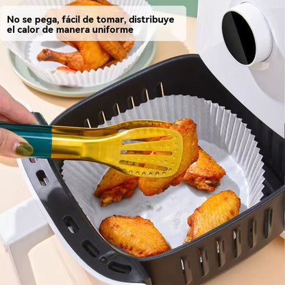 🔥【100 piezas】🍗El papel para hornear pergamino desechable es resistente al agua y al aceite.