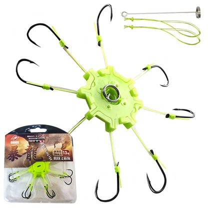 🔥【2 piezas 26 euros】🎣🎣Colgador de platos fluorescente invertido Ise-ni