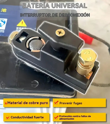 Interruptor de desconexión de batería de automóvil universal