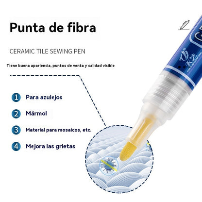 【4 unidades】🔥Lápiz para lechada de baldosas de cerámica resistente al moho y al agua