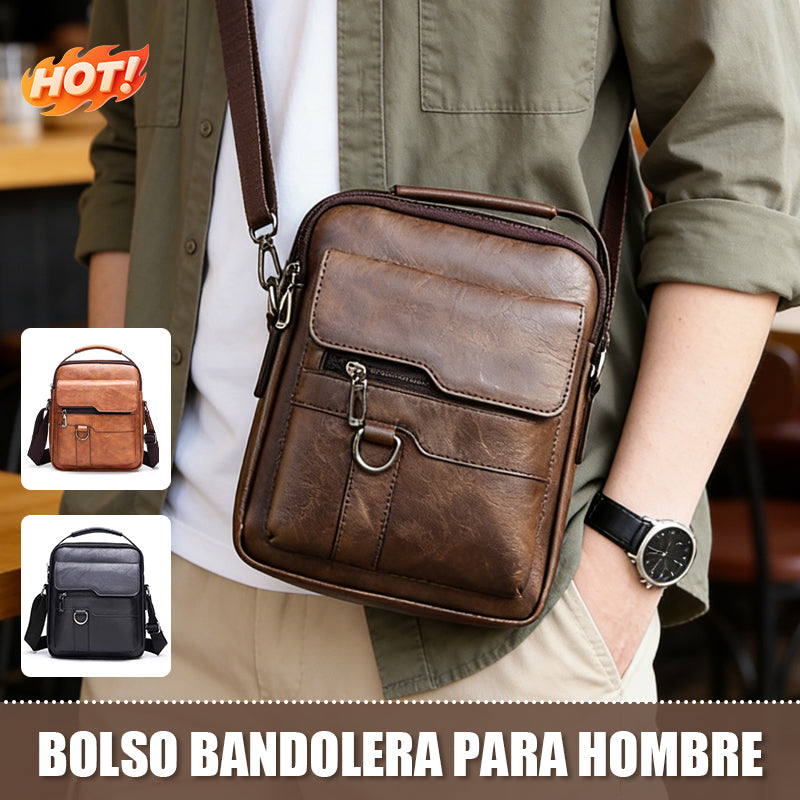 🔥Oferta por tiempo limitado🔥Bolso de hombro de cuero Oxford nuevo 2026 para hombre