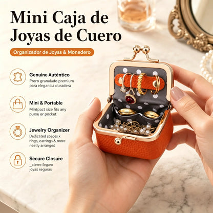 🎁【Compra 1 y llévate 1 gratis】💍👜Exquisita y compacta bolsita para joyas, ideal para guardar anillos, pendientes y otras joyas.