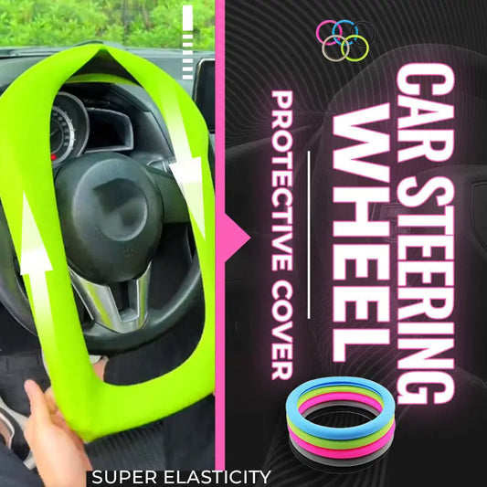 Funda protectora para el volante del coche