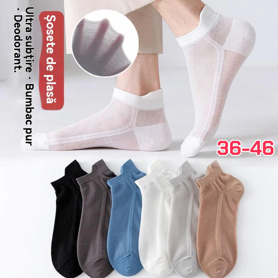 🔥【🔥10 pares 】Calcetines de negocios transpirables, antibacterianos y desodorantes para hombre【36-46】