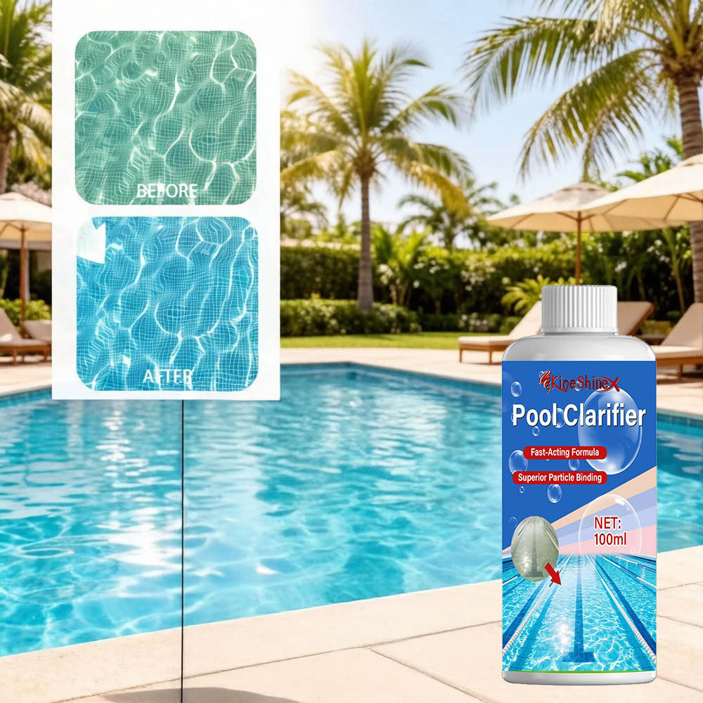 💧【Compra 1 y llévate 1 gratis】 Solución purificadora para piscinas: ¡Agua clara y brillante para nadar sin preocupaciones! ✨🏊‍♂️💙