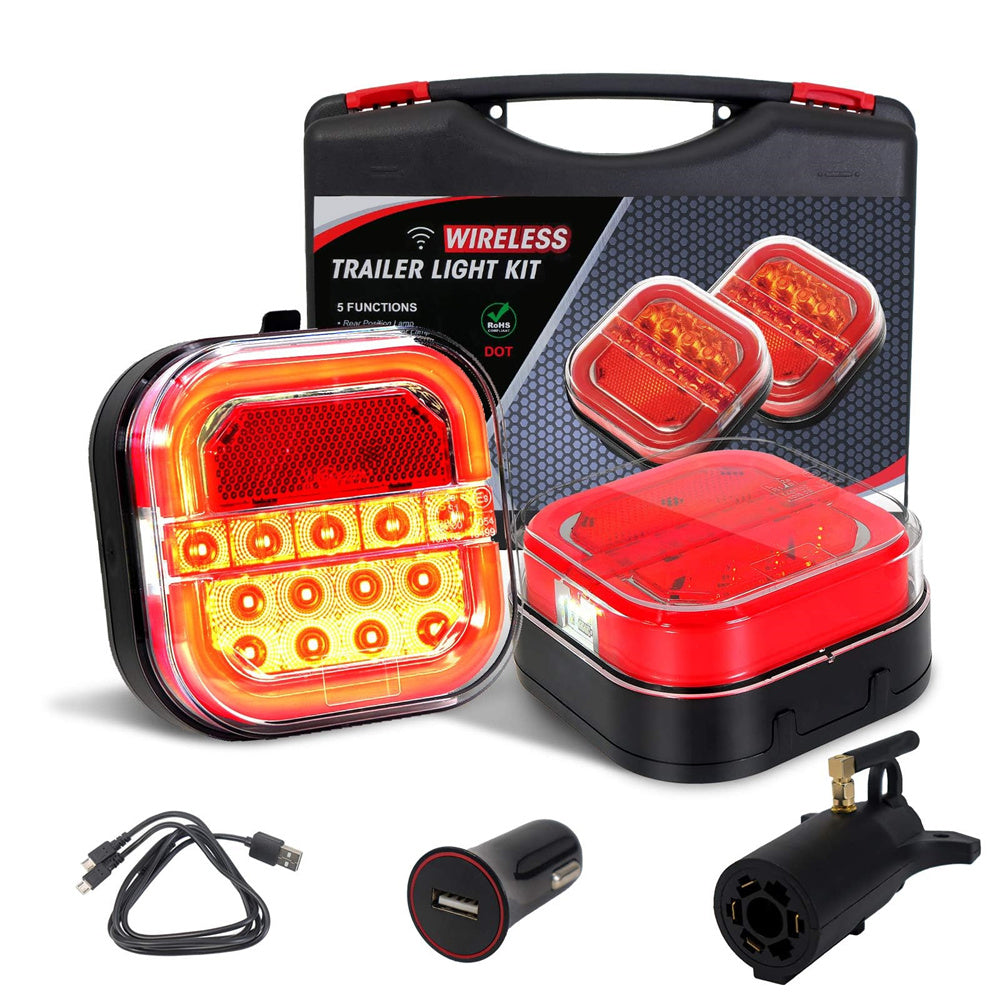 🚦【Universal 12V/24V】🚦 Luces LED para remolque de coche