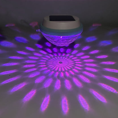 Luz flotante LED solar para piscinas