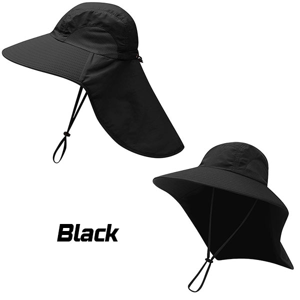 🔥【Compra 1 y llévate 1 gratis】 🔥Sombrero solar universal con protección UV para exteriores