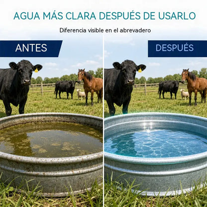 Compra 1 y llévate 1 gratis🔥🐄💧Pastillas de limpieza de rápida disolución para tanques y bebederos de animales