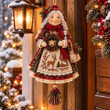 🎄❤️Roztomilá, praktická a přenosná dekorace „Good Luck Granny“ – dodá špetku hřejivé atmosféry.