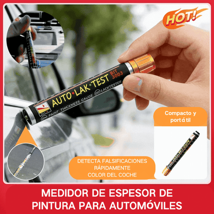 👍👍Medidor de espesor de recubrimiento para automóviles. Probador magnético de película de pintura.