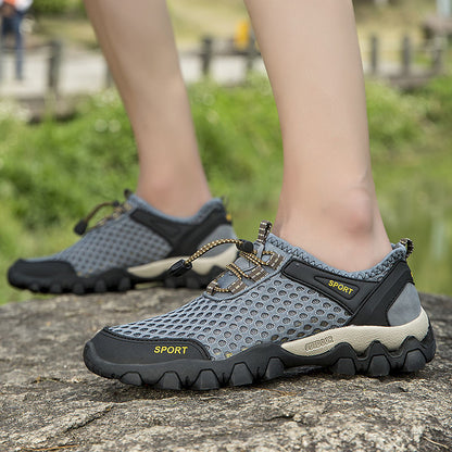 👓👓【39-44】2026 zapatos de senderismo al aire libre de verano de malla transpirable