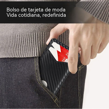 🔒 Cartera Inteligente Pop-Up con RFID – Acceso Rápido y Estilo Premium