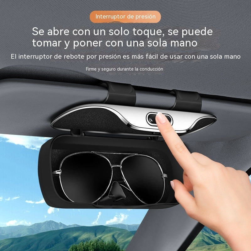 🕶️🚗Estuche para gafas de sol de coche | Apto para todos los vehículos