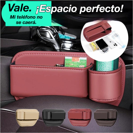 【50%OFF】🚗🚗Gap caja de almacenamiento de piel de vaca