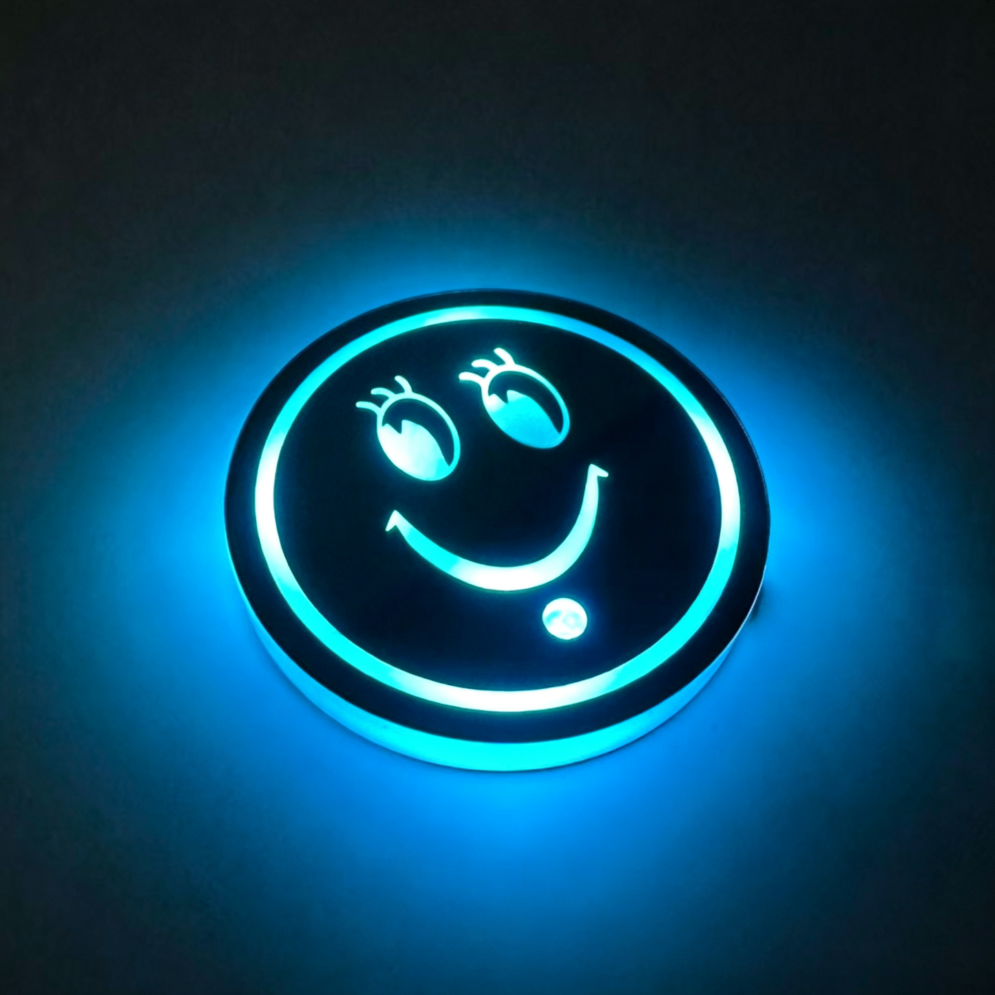 【3 artículos por 27 euros】🚗💡Posavasos coloridos para el interior del coche con luces LED