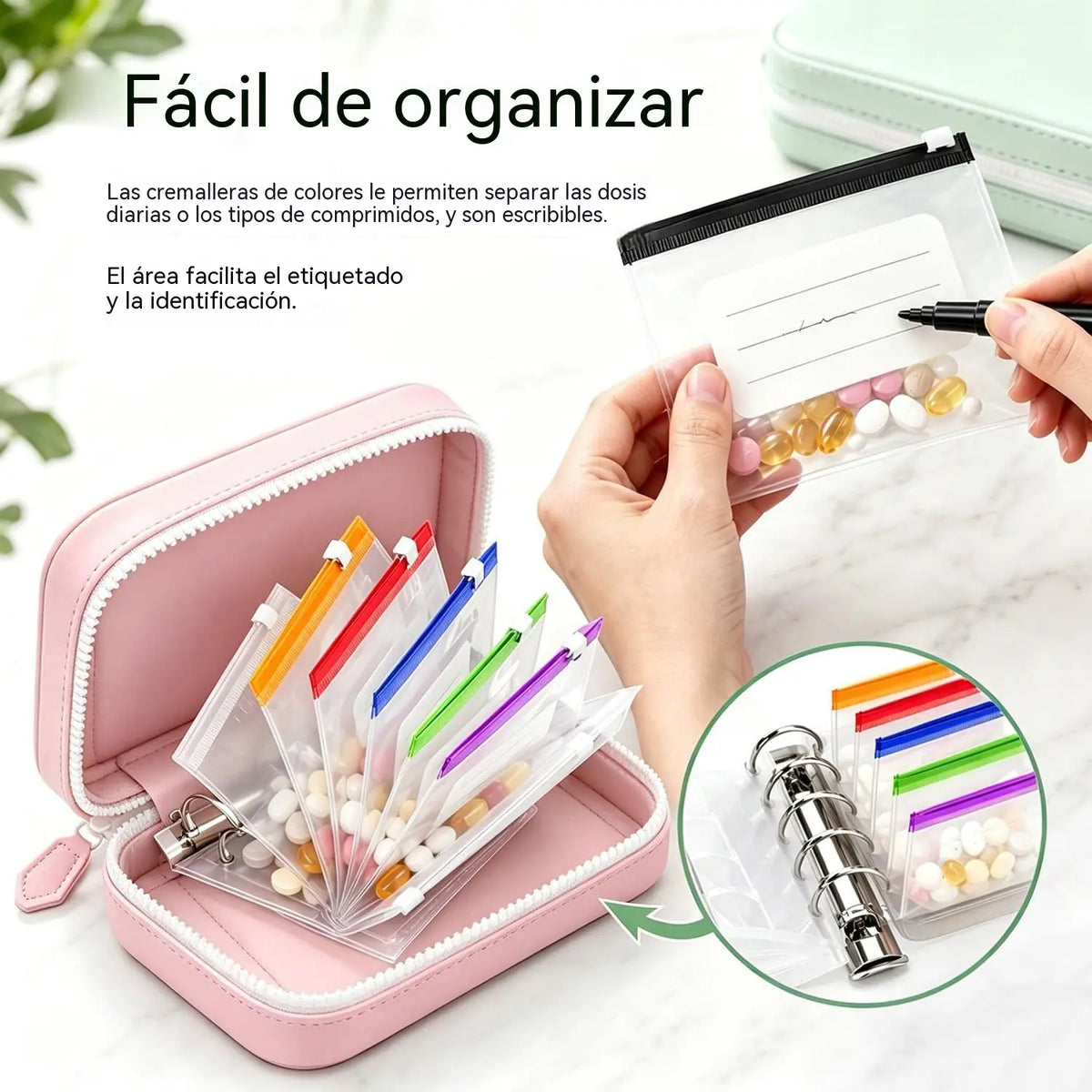 🧳 Organizador multifuncional de silicona: ¡Pastillas, joyas y monedas, todo perfectamente organizado en un solo lugar! 💎✨