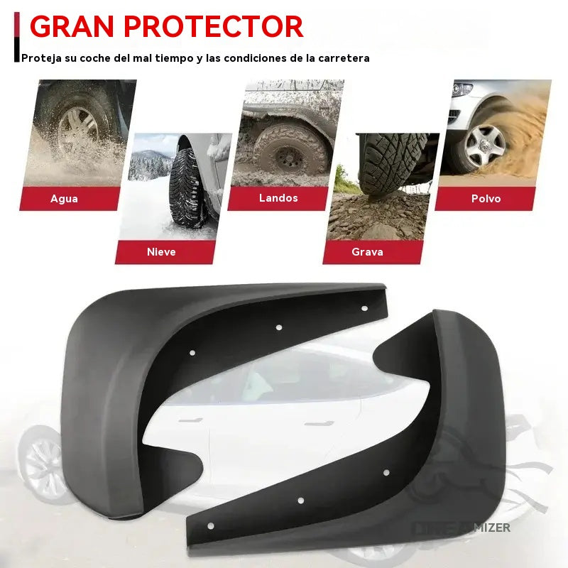 🚗【4 piezas 32 euros】Guardabarros universales para coche