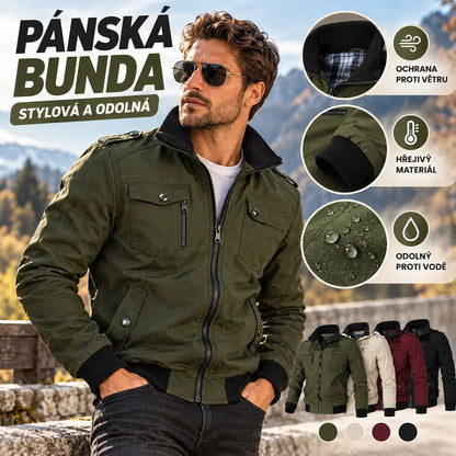 👍🔥 [M-5XL] Nová pánská vojenská bunda, pevná, vysoce kvalitní, teplá