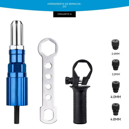 🔥Nuevo producto en oferta 🛠️ Junta de conversión de pistola de remache ciego con núcleo de pistola de remache eléctrico profesional