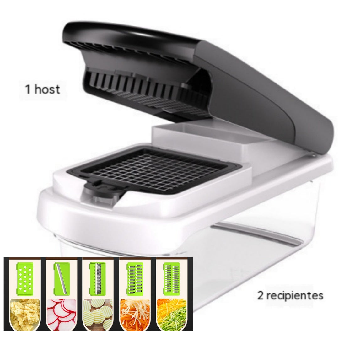 ✨✨Cortador y triturador de cocina multifuncional (para rebanar, desmenuzar y rallar)