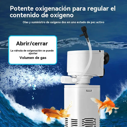 【6W】💦Filtro eléctrico silencioso para acuario🐟