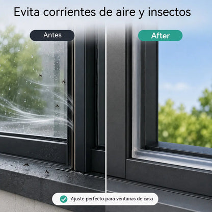 🔥🚪【10M】Banda de sellado inferior de puerta de PVC: a prueba de insectos y viento