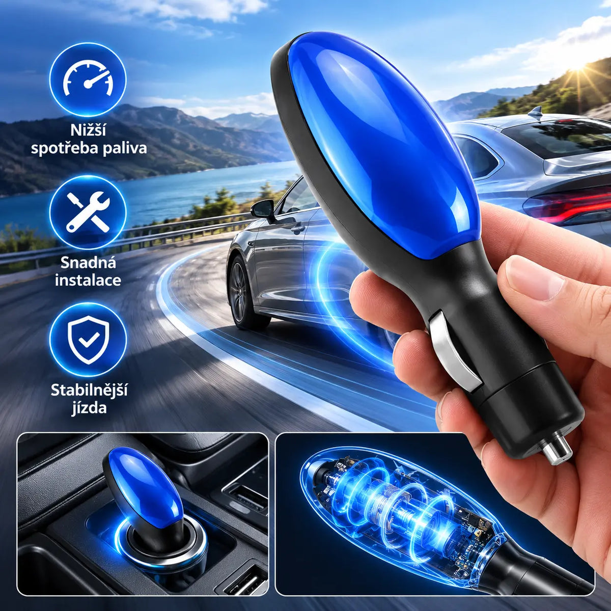 【Kupte 2 a získejte 2 zdarma】4 kus 580 Kč🚗Úspora paliva nového auta