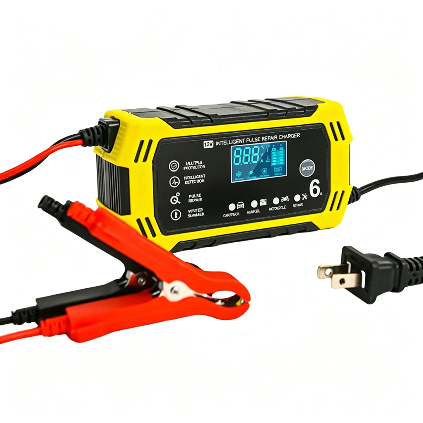 🔋Cargador y mantenedor de baterías inteligente