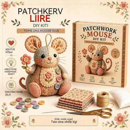 🧵Vintage plush-hiire meisterdamiskomplekt