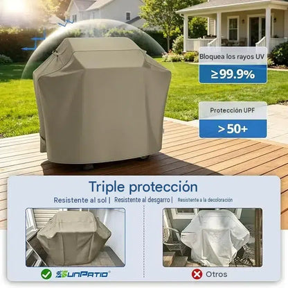 💦 Funda para barbacoa altamente impermeable: ¡protección perfecta para tus parrillas! 🔥