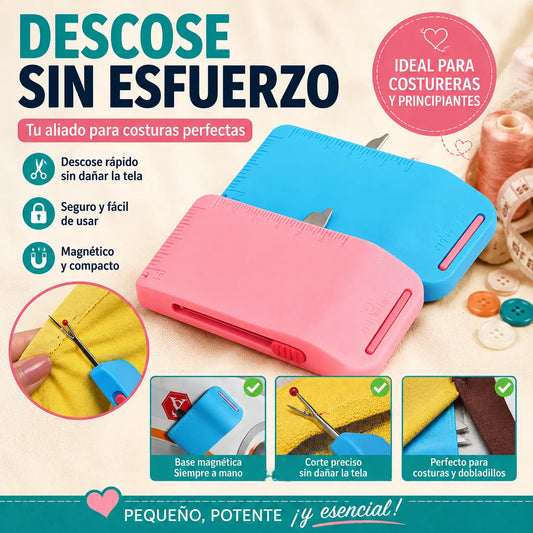 🧵 ✨ Guía de costura y descosedor – 3 en 1, preciso y portátil ✂️