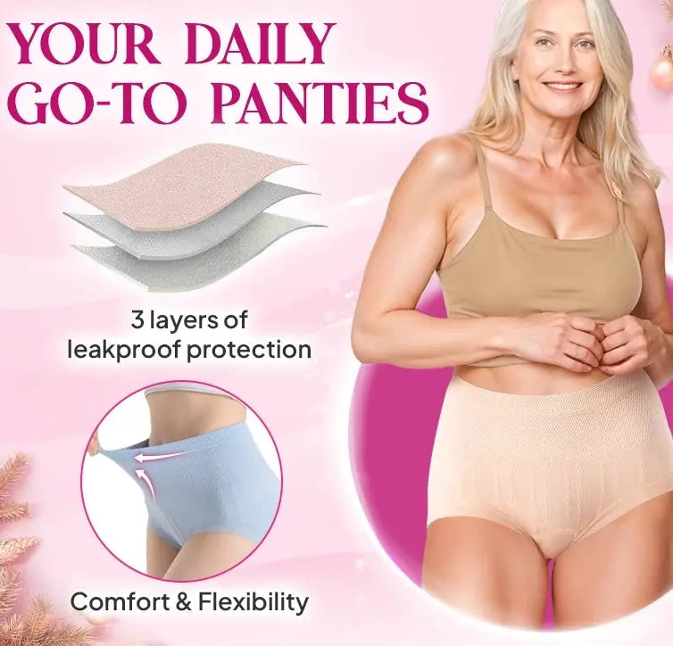 🔥【Compra 4, llévate 4 gratis】【8 artículos】1 juego por 24 euros🔥Último día: 50% de descuento en bragas antibacterianas de cintura alta con control de abdomen