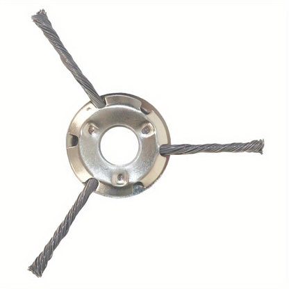 💯【50%OFF】Disco de corte para cortacésped de alambre de acero de 6 pulgadas