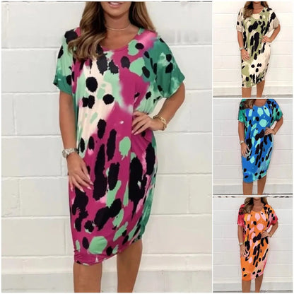 🔥✨【50%OFF】👗【40-120KG】Nuevo vestido de moda, diseño clásico, elegante y sencillo