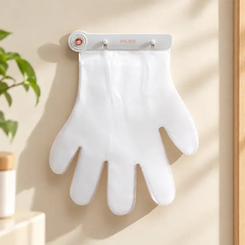 🧤✨ Soporte de Pared para Guantes Desechables | Organizador sin Taladros con Apertura Fácil para Cocina, Hogar y Trabajo