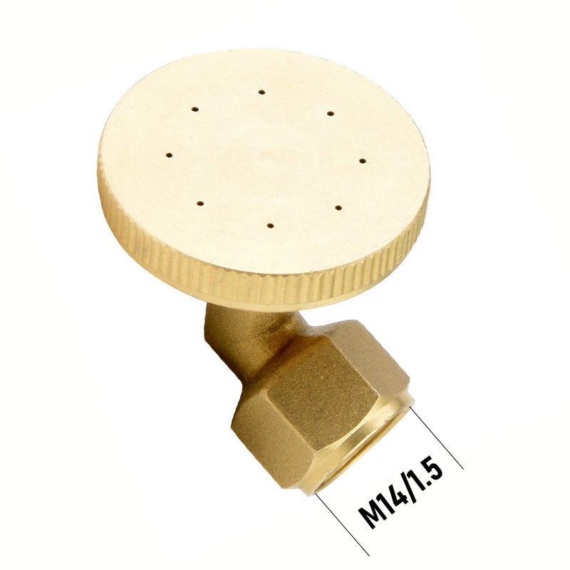 🚿【compre uno y llévese otro gratis】 Boquilla de pulverización para jardín ajustable de 8 orificios, totalmente de cobre. Boquilla de pulverización agrícola para invernaderos, frutas y verduras.